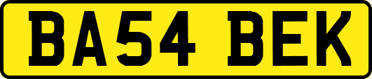 BA54BEK