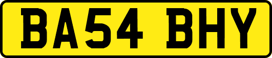 BA54BHY