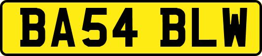 BA54BLW