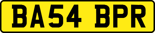 BA54BPR