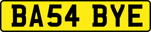 BA54BYE