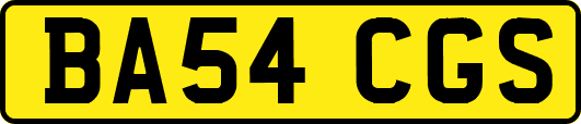 BA54CGS