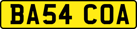 BA54COA