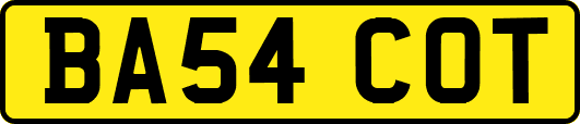 BA54COT