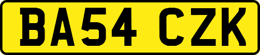 BA54CZK