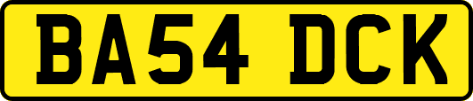 BA54DCK
