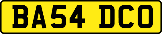 BA54DCO