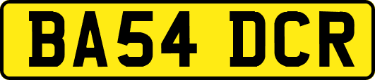 BA54DCR