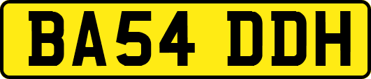 BA54DDH