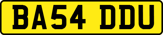 BA54DDU