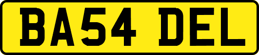 BA54DEL