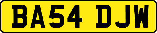 BA54DJW