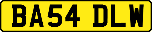 BA54DLW