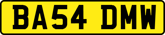 BA54DMW