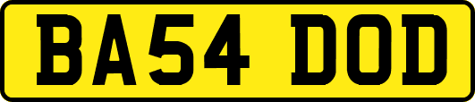 BA54DOD