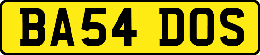 BA54DOS