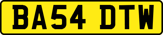 BA54DTW