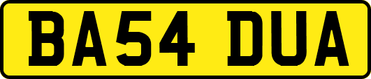 BA54DUA