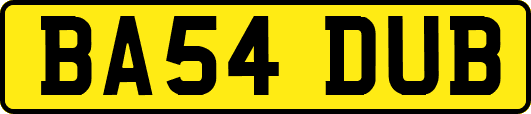 BA54DUB