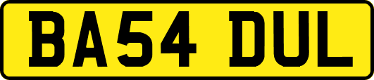 BA54DUL
