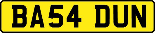 BA54DUN