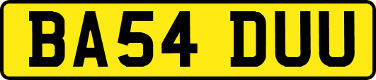 BA54DUU