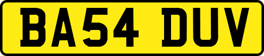 BA54DUV