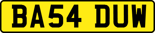 BA54DUW