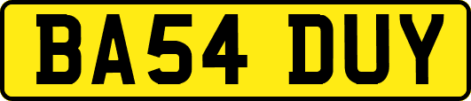 BA54DUY