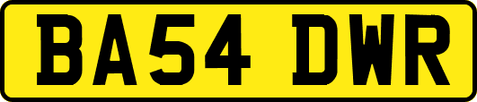 BA54DWR