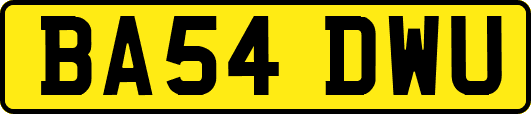 BA54DWU