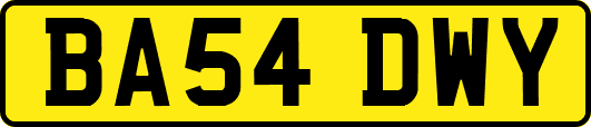 BA54DWY