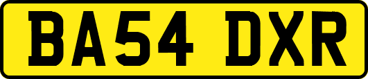 BA54DXR