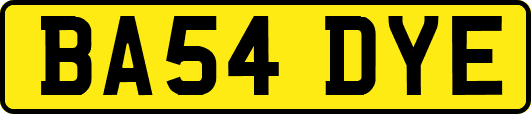 BA54DYE