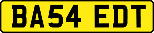 BA54EDT