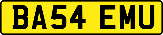 BA54EMU