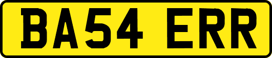BA54ERR