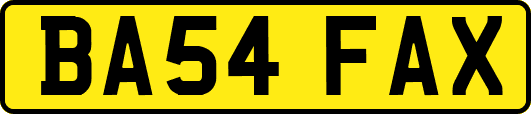 BA54FAX
