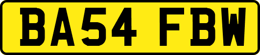BA54FBW