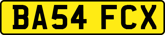 BA54FCX