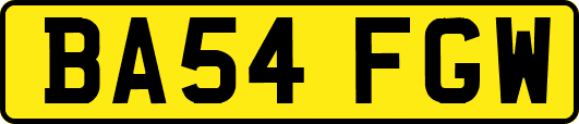 BA54FGW