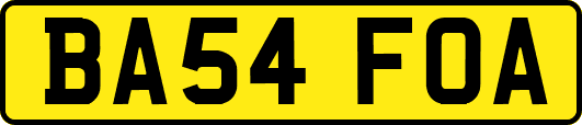 BA54FOA