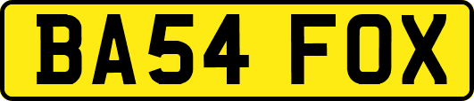 BA54FOX