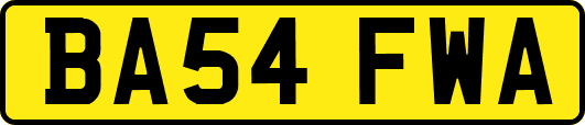 BA54FWA