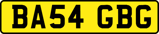 BA54GBG