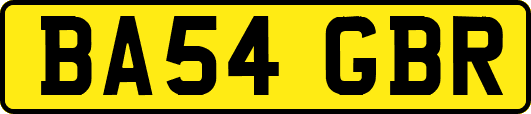 BA54GBR