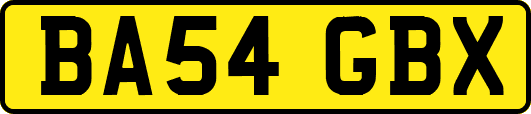 BA54GBX