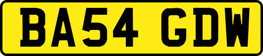 BA54GDW