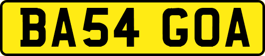BA54GOA
