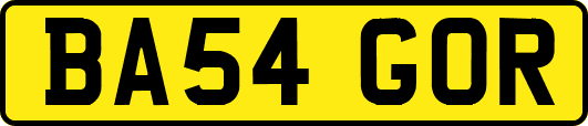 BA54GOR